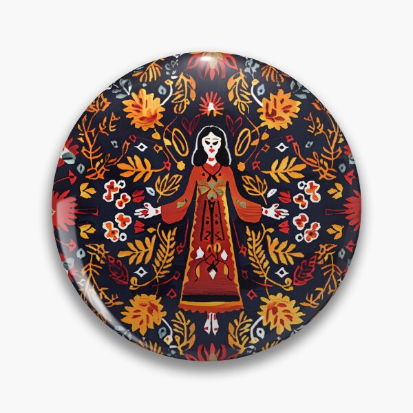 Item preview, Carpet style, woman and flovers  designed and sold by LuppyShop.