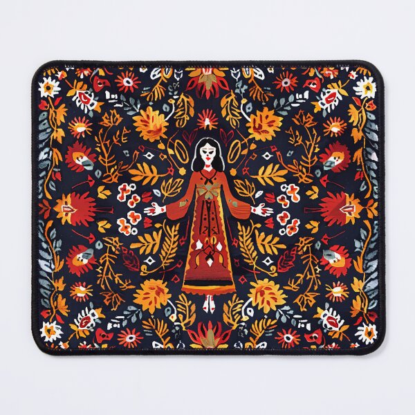 Item preview, Carpet style, woman and flovers  designed and sold by LuppyShop.