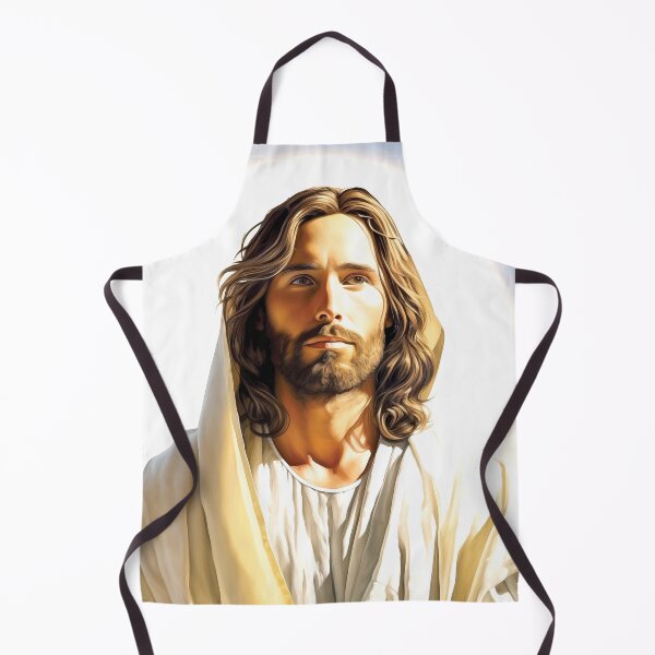 Item preview, Jesus Christ painting, Jesus in the desert, New Testament, The new order, Christian Art, Spiritual, Ashtar Command designed and sold by Larah Vidotto.