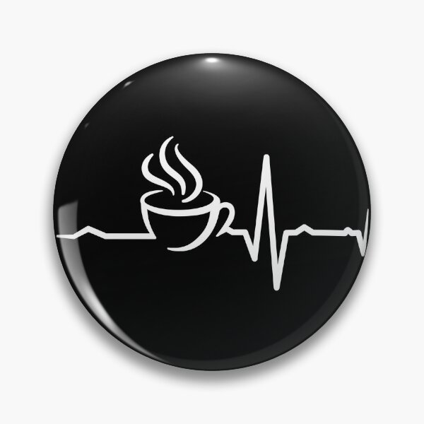 Item preview, Coffee Lifeline - White for dark background designed and sold by BacalhanzZz.