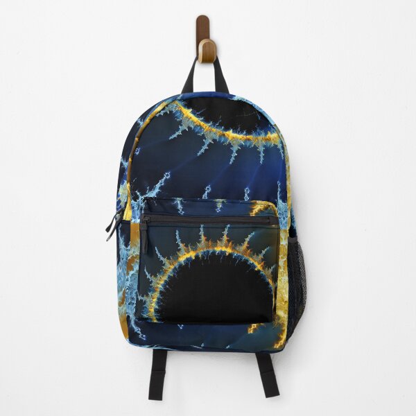 Item preview, Mandelbrot fractal, blue and yellow - Art #7 designed and sold by fluidwatercolor.