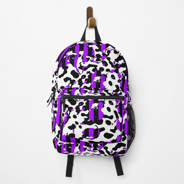 Item preview, Cow Print-Black And Purple Stripe Tear designed and sold by TheRulerofEarth.