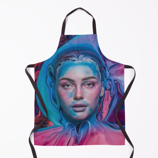 Item preview, Fluid Acrylic with Face Pouring Paint Art 3D Model designed and sold by Charlygood.