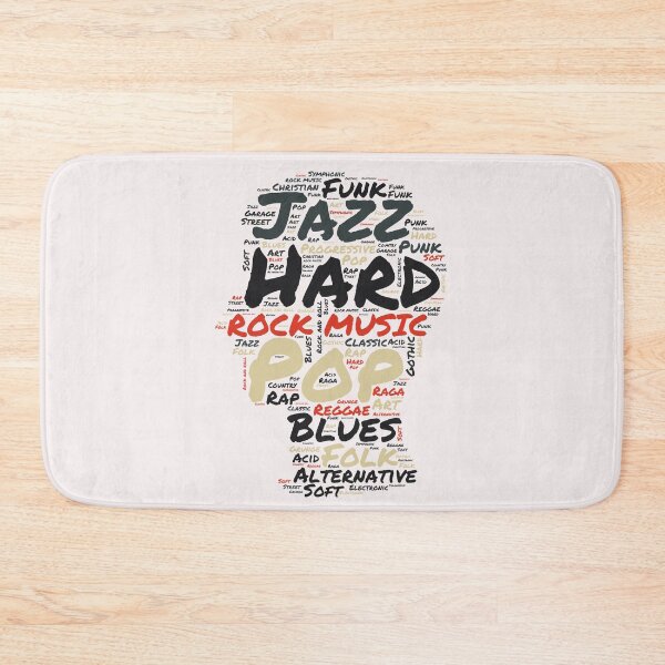 Item preview, Rock Music Genres designed and sold by Dominic-Design.