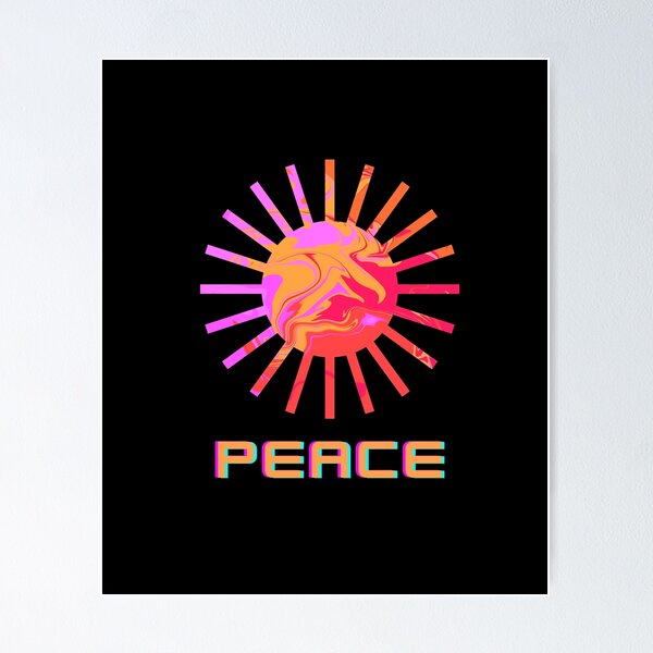 Item preview, PEACE Techno Aesthetic Text Art  designed and sold by -Candy-Shop-.