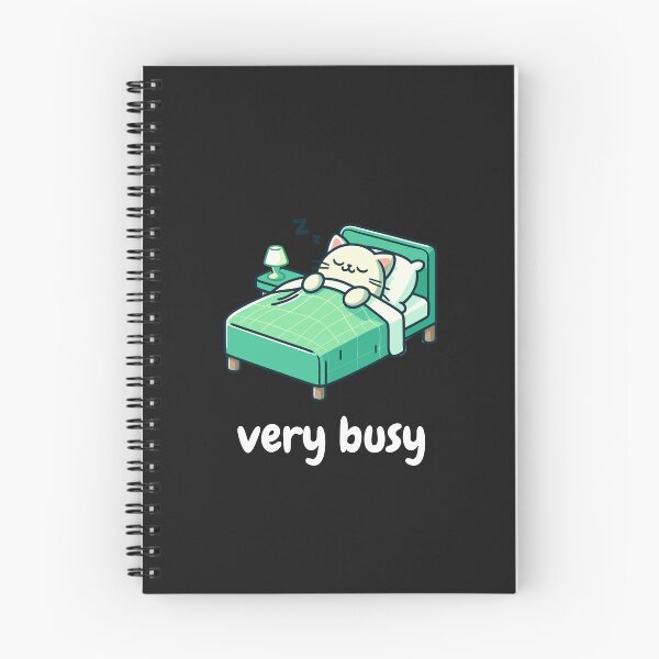 Item preview, Sleeping cat very busy designed and sold by SekoOne.