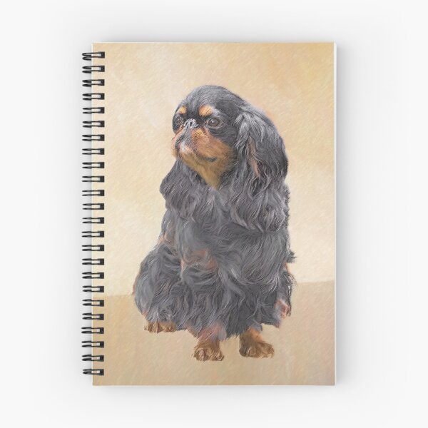 Item preview, English Toy Spaniel Painting Original Animal Art designed and sold by alpendesigns.
