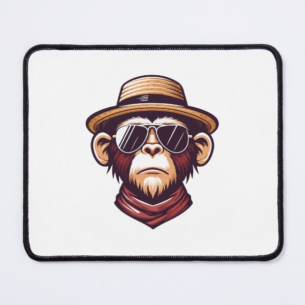 Item preview,  Monkey with Swag in Hat and Glasses designed and sold by Colorful Dreams.