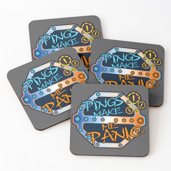 Item preview, Pings Make Me Panic  designed and sold by ChimericCo.