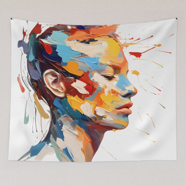 Item preview, Portrait of Poise I By Julian Rhodes designed and sold by TheAbayArt.