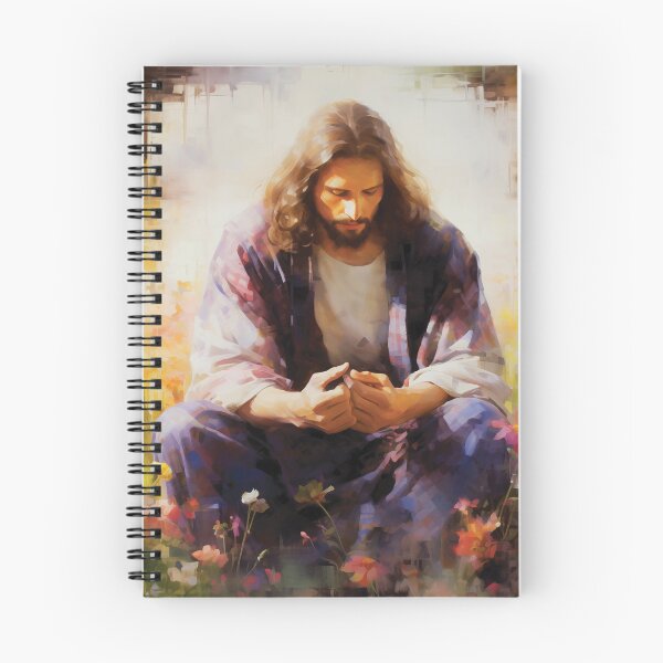 Item preview, Jesus Christ in the garden, Faithful Art, Christian energy, Divine Mercy, Christian Art, Spiritual, Ashtar Command designed and sold by Larah Vidotto.