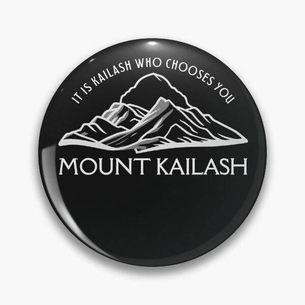 Item preview, Mount Kailash Simple Line Art Mountain Landscape  designed and sold by HowToCanadian.
