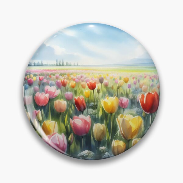 Item preview, Tulips flowers - Field of Tulips - Colorful Tulips - Tulip Garden -Tulip  designed and sold by stylishdzign.