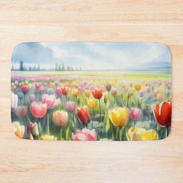 Item preview, Tulips flowers - Field of Tulips - Colorful Tulips - Tulip Garden -Tulip  designed and sold by stylishdzign.