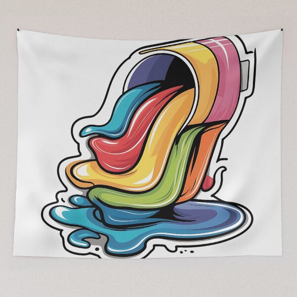 Item preview, Pouring Paint Art 3D designed and sold by Charlygood.