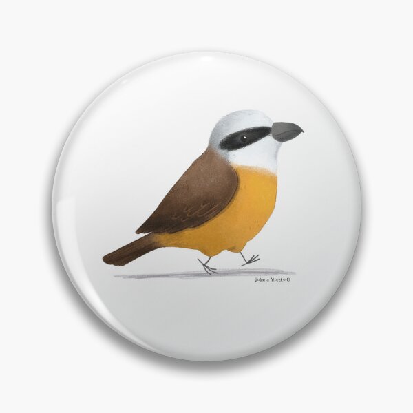 Item preview, Brown Shrike Bird designed and sold by julianamotzko.