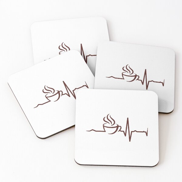 Item preview, Coffee Lifeline - Brown for light background designed and sold by BacalhanzZz.