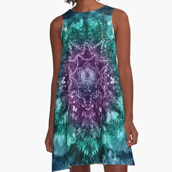 Item preview, Tie Dye hippie psychedelic mandala boho deadhead phish festivals grateful dead company designed and sold by AuroraXGreen.