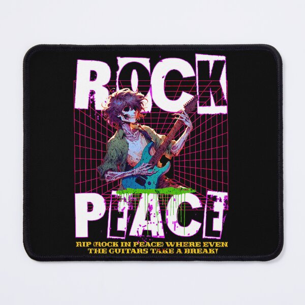 Item preview, Rock Peace, RIP rock in peace designed and sold by Animetal-Shop.