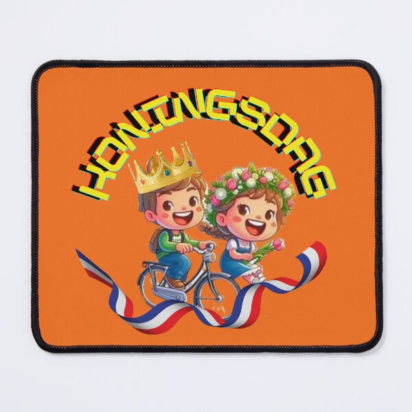 Item preview, Fietsavonturen op Koningsdag designed and sold by  ViralVisionsCreating .