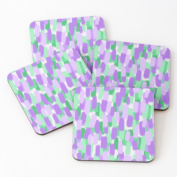Item preview, Abstract, Purple and Green, Brush Stroke Effect designed and sold by OneThreeSix.