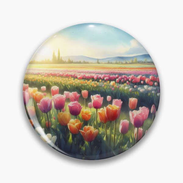 Item preview, Tulips flowers - Field of Tulips - Colorful Tulips - Tulip Garden -Tulip  designed and sold by stylishdzign.