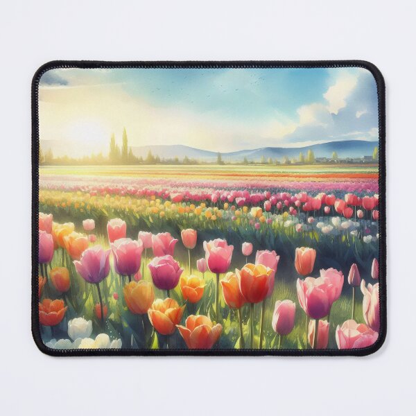Item preview, Tulips flowers - Field of Tulips - Colorful Tulips - Tulip Garden -Tulip  designed and sold by stylishdzign.