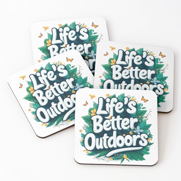 Item preview, Life's Better Outdoors designed and sold by DoceVaga.