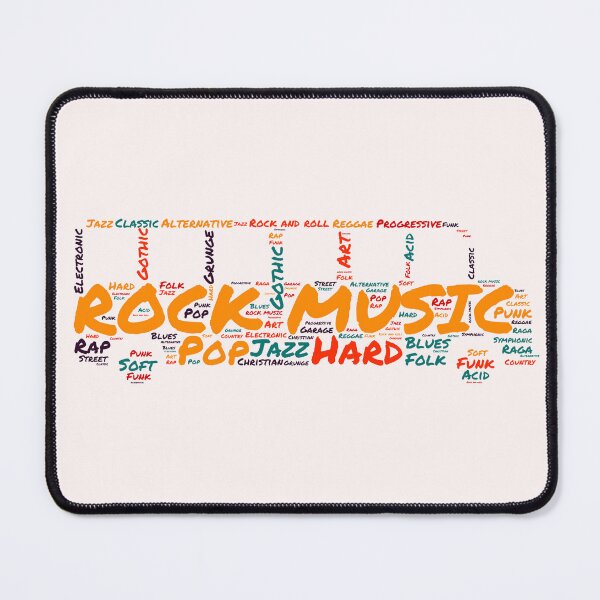 Item preview, Rock Music Genres designed and sold by Dominic-Design.