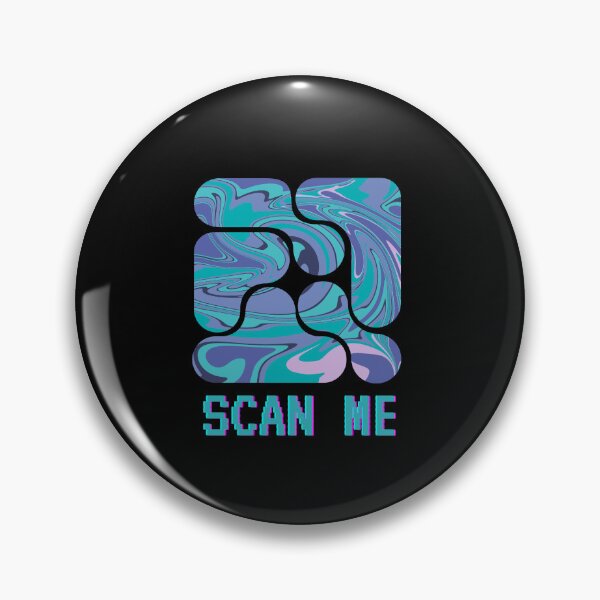 Item preview, SCAN ME retro code graphic  designed and sold by -Candy-Shop-.