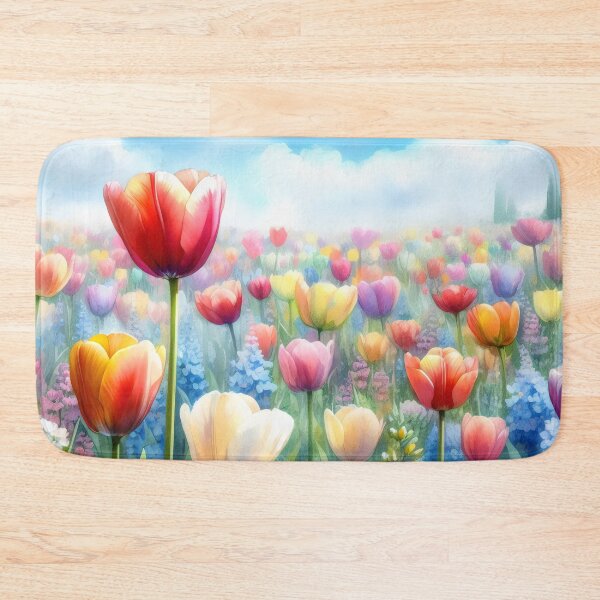 Item preview, Tulips flowers - Field of Tulips - Colorful Tulips - Tulip Garden -Tulip  designed and sold by stylishdzign.