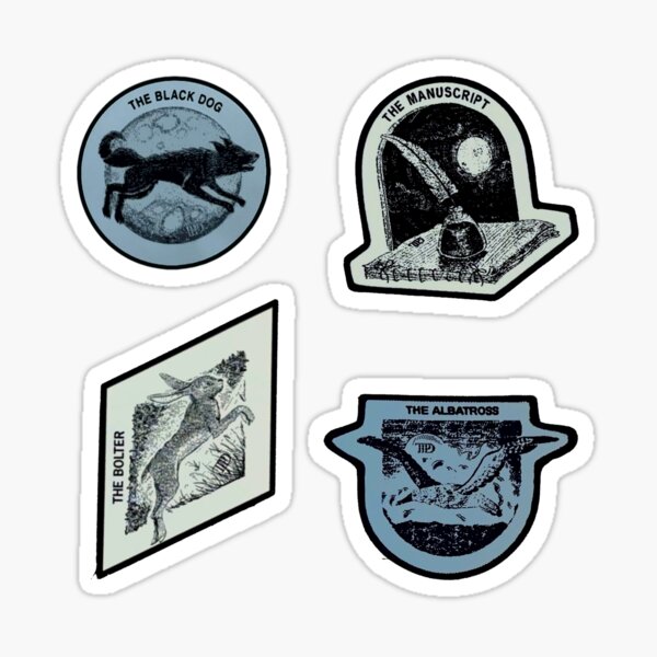 Artikel-Vorschau von die Abteilung der gequälten Dichter Patches, designt und verkauft von brighter days inc..
