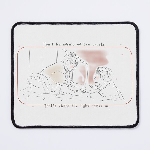 Item preview, Don't be afraid of the cracks. That's where the light comes in. | unknown the series designed and sold by Pinu92.