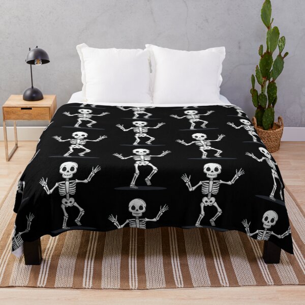 Item preview, Funny Dance With Happy Death Preppy Skeleton Dancing Horror Halloween Skulll And Bones designed and sold by Cr320.