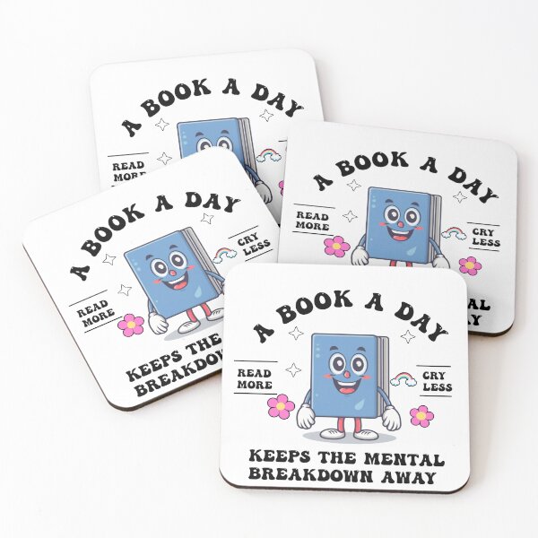 Item preview, A Book A Day Keeps The Mental Breakdown Away designed and sold by artzaka.