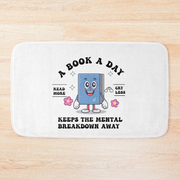 Item preview, A Book A Day Keeps The Mental Breakdown Away designed and sold by artzaka.
