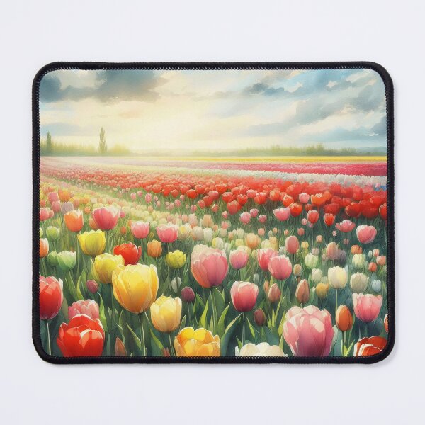Item preview, Tulips flowers - Field of Tulips - Colorful Tulips - Tulip Garden -Tulip designed and sold by stylishdzign.