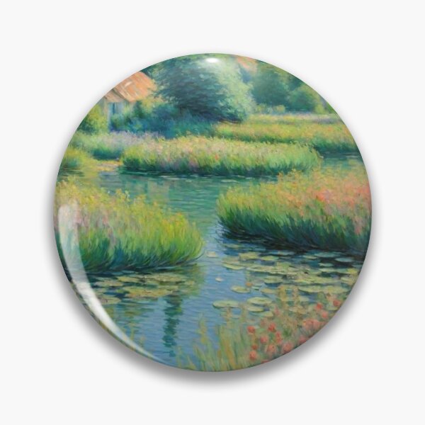 Item preview, BEAUTIFUL VILLAGE MEADOWS MASTERPIECE designed and sold by HancockArtisans.