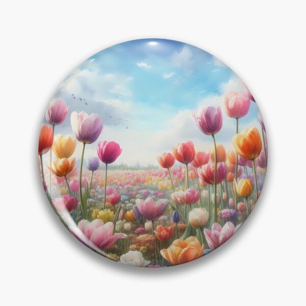Item preview, Tulips flowers - Field of Tulips - Colorful Tulips - Tulip Garden -Tulip  designed and sold by stylishdzign.