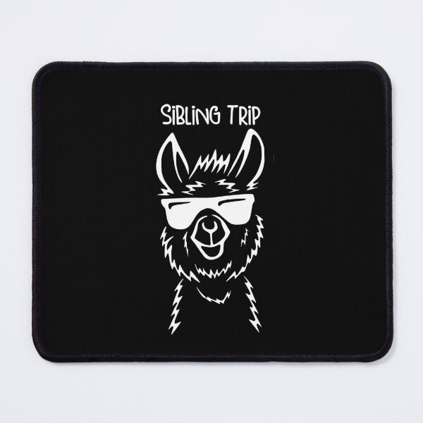Item preview, Trendy Sibling Trip 2024 Llama with Sunglasses , Cool Alpaca designed and sold by pugshowsfashion.