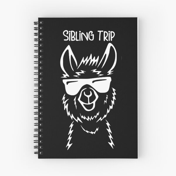 Item preview, Trendy Sibling Trip 2024 Llama with Sunglasses , Cool Alpaca designed and sold by pugshowsfashion.