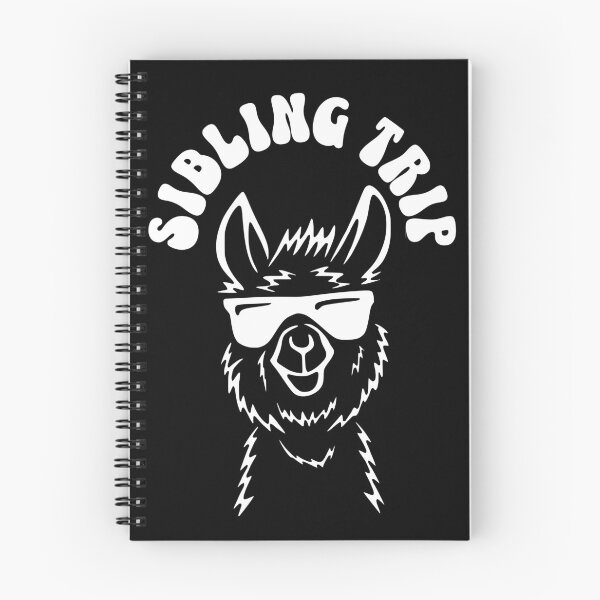Item preview, Trendy Sibling Trip 2024 Llama with Sunglasses , Cool Alpaca designed and sold by pugshowsfashion.