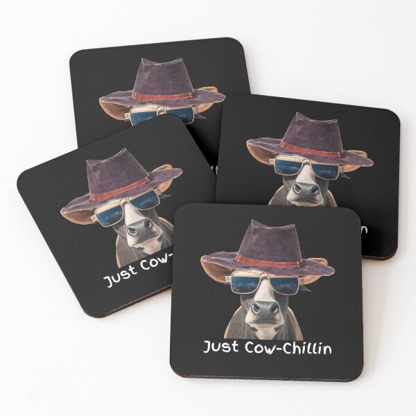 Item preview, Just Cow-Chilin designed and sold by CraftyrCreator.