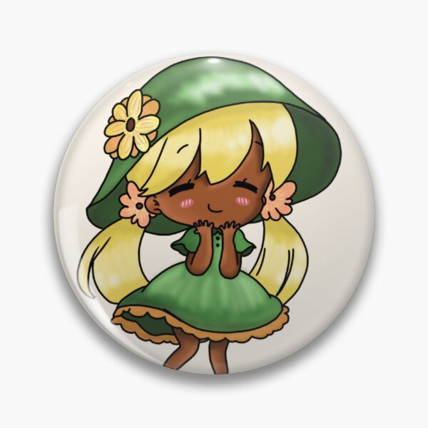 Item preview, Sunflower Inspired Chibi Girl Sticker designed and sold by DaSofiaP-Art.