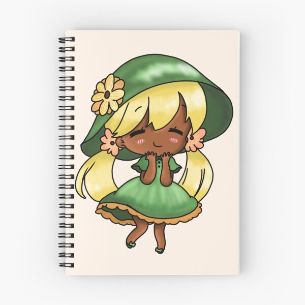 Item preview, Sunflower Inspired Chibi Girl Sticker designed and sold by DaSofiaP-Art.