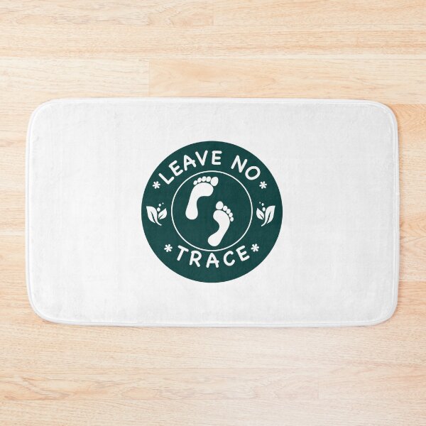 Item preview, Leave No Trace Footprint Trail - Environmental Hiking Design designed and sold by artzaka.