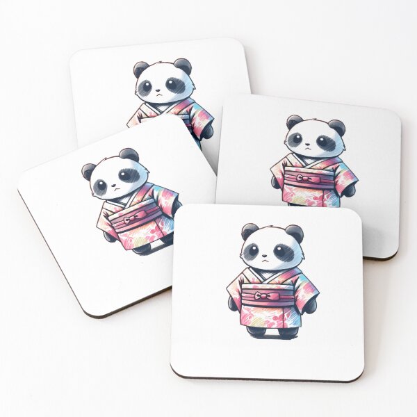 Item preview, Kawaii Panda in a Kimono designed and sold by Dago345.