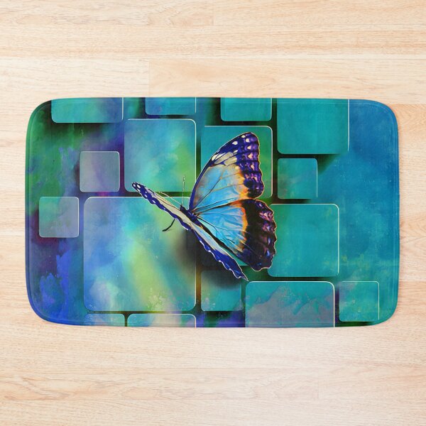 Item preview, Butterfly and squares designed and sold by clarazen.