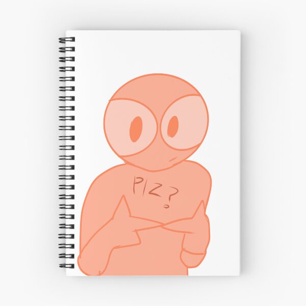 Item preview, Orange Goober Plz Sticker designed and sold by CelestialsArts shop.
