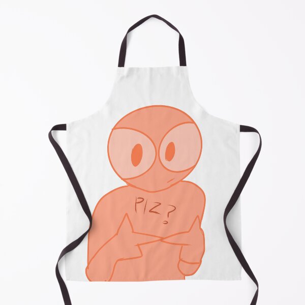 Item preview, Orange Goober Plz Sticker designed and sold by CelestialsArts shop.